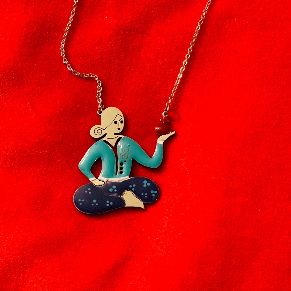 Persian miniature necklace